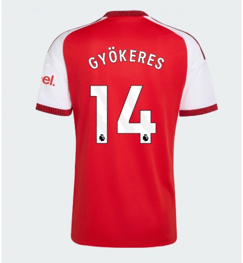 Arsenal Viktor Gyokeres #14 Domácí Dres 2026-27 Krátký Rukáv Arsenal Viktor Gyokeres #14 Domácí Dres 2026-27 Krátký Rukáv